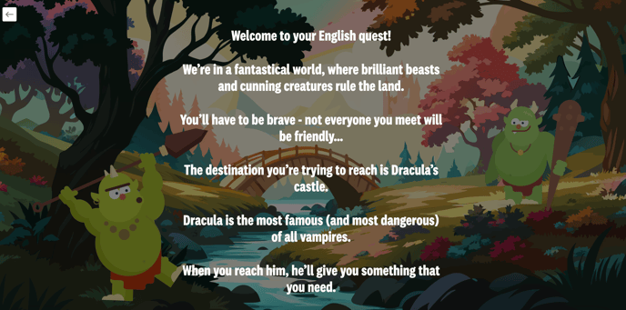 Dracula's Castle Story