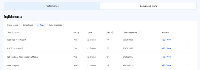 Unlimited paper tests on Atom